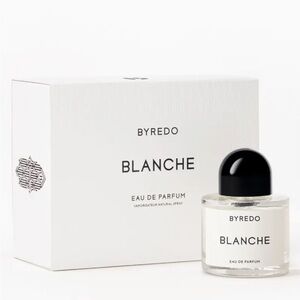 Byredo Blanche Eau de Parfum White and Black Packaging